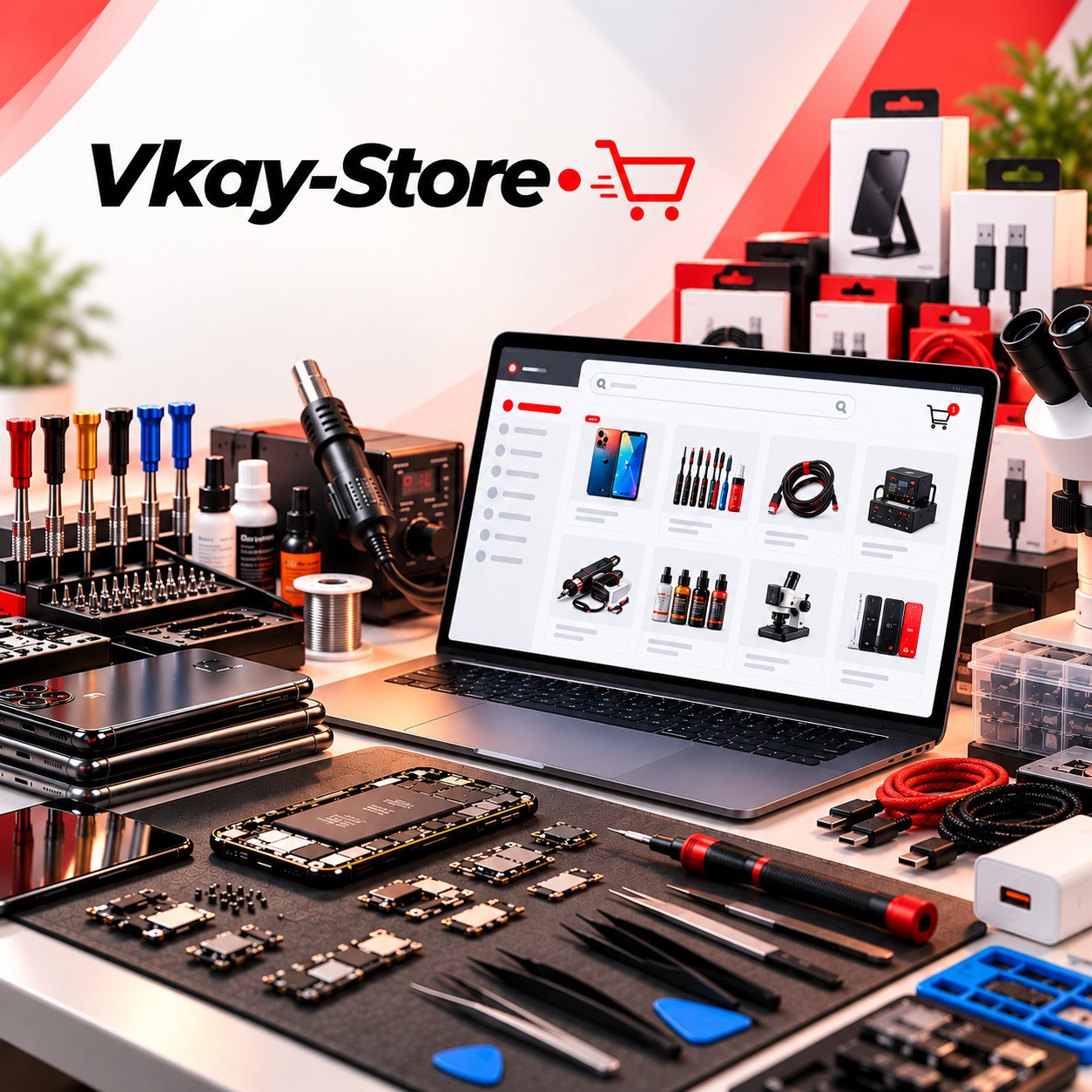 VKAY Store mobile repair tools, equipment and accessories