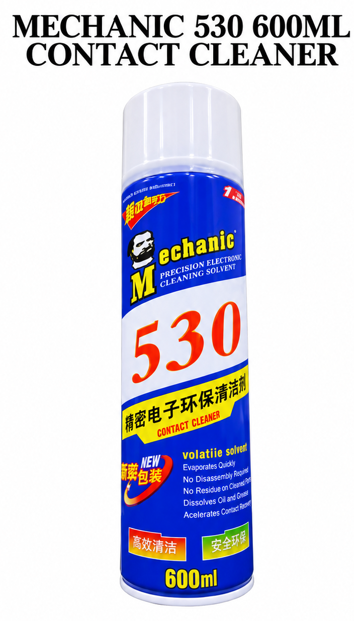 Mechanic 530 600ml Electronic Contact Cleaner Spray