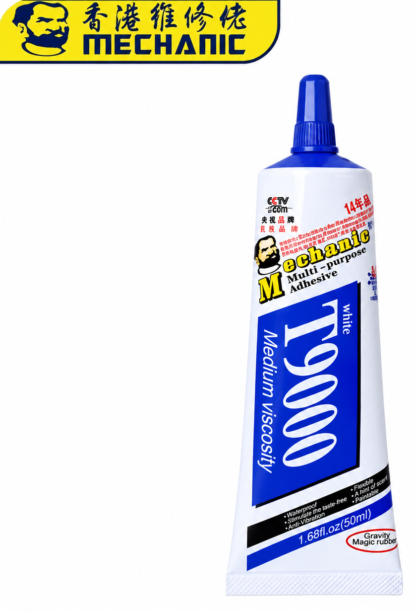 Mechanic T9000 50ml Milky White Adhesive