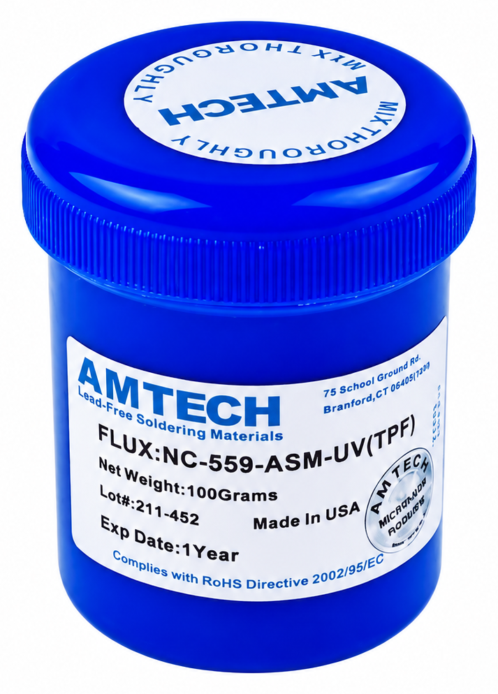 Amtech NC-559-ASM-UV(TPF) No-Clean Flux Paste 100g